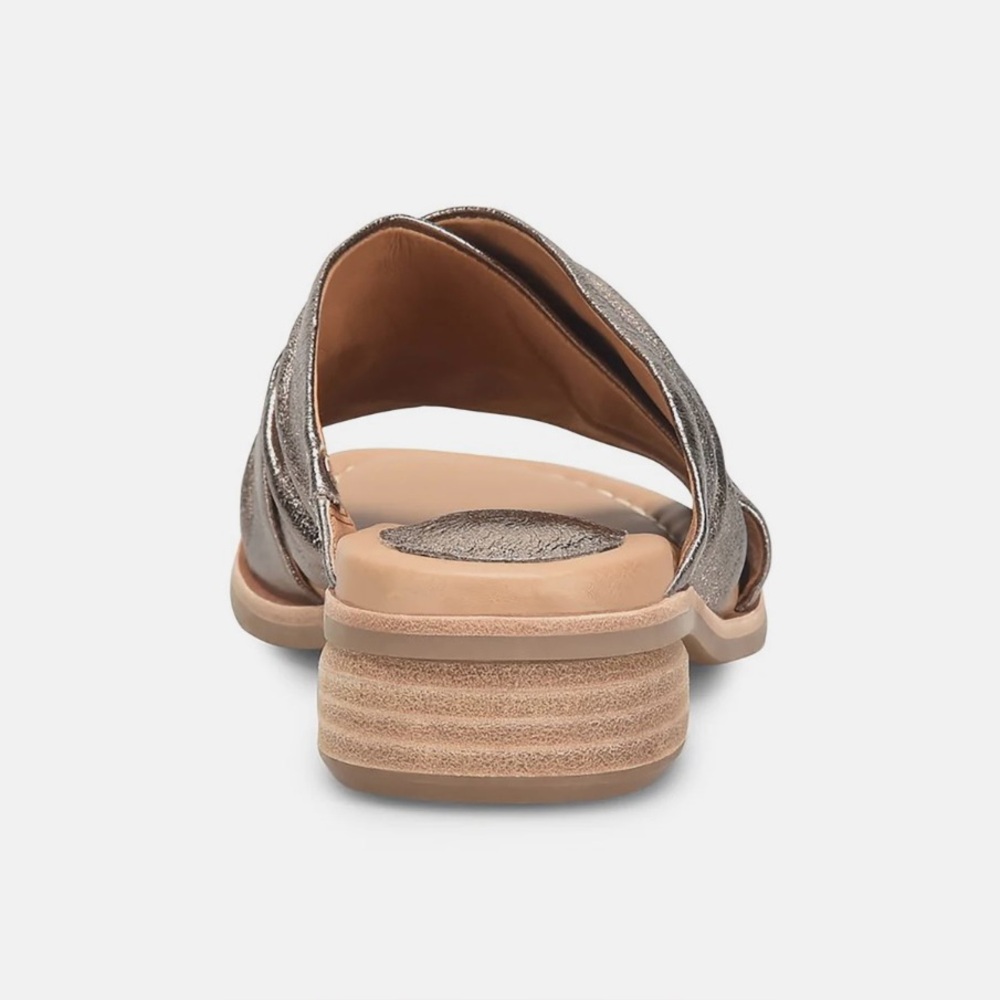 Söfft Fallon Slide Sandals in Bronze - Picture 14 of 15